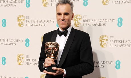Daniel Day-Lewis, winner of the best actor award at the 2013 Baftas