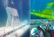 Ultimele imagini din submarinul blestemat! Turiști râzând, copii fericiți – cu ore înainte de TRAGEDIA care i-a inghitit în abis!